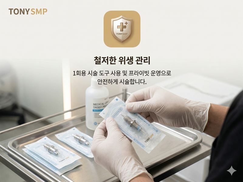 철저한 위생 관리