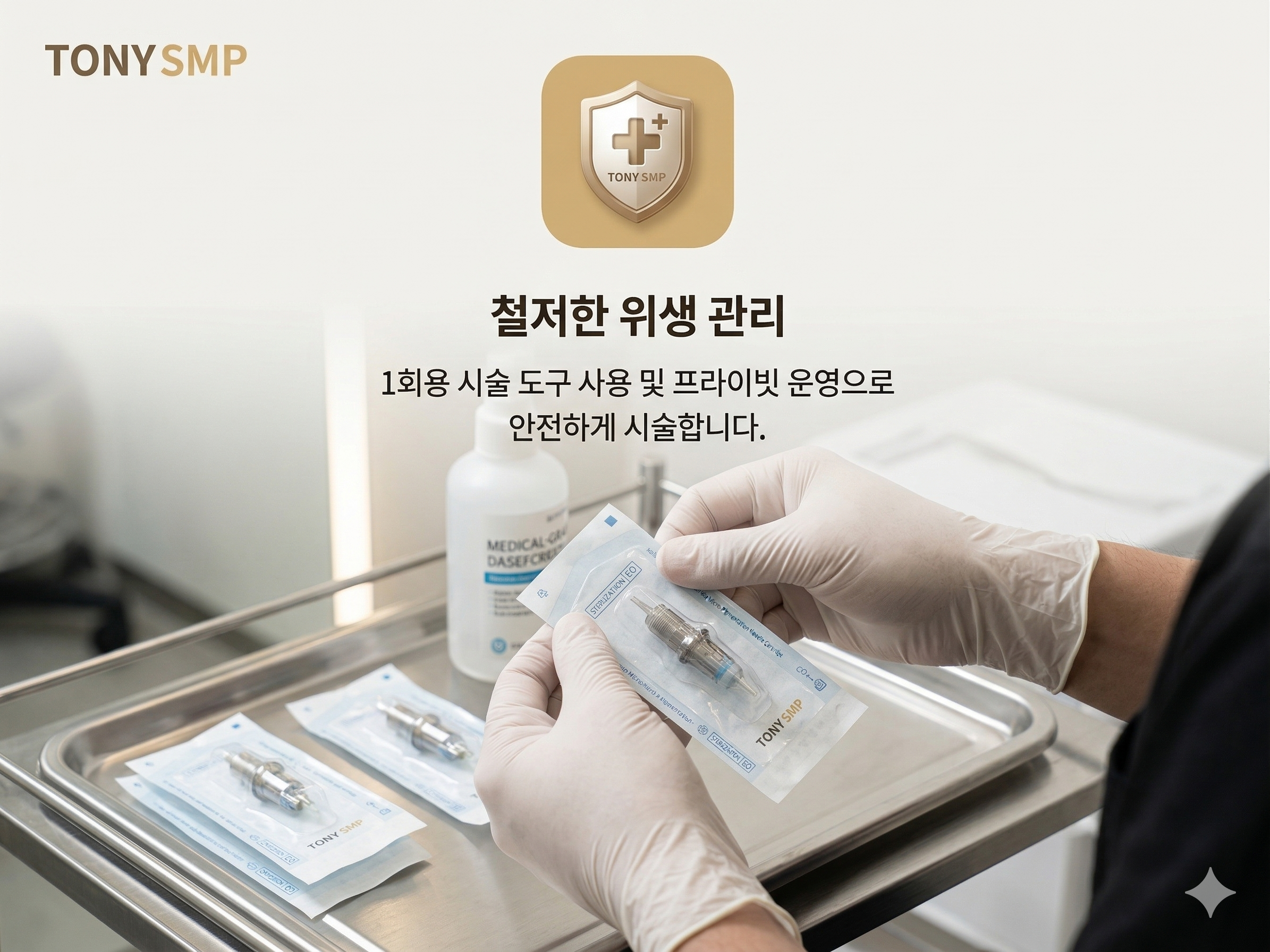 철저한 위생 관리